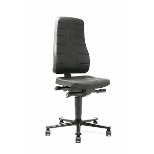 Drehstuhl All-in-One 9643, PU-Schaumpolster, schwarz Drehstuhl All-in-One 9643, PU-Schaumpolster, schwarz