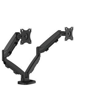 Dual Monitorarm Fellowes Eppa™, bis 39′ Gesamtbreite, VESA, dreh-/schwenk-/neig-/höhenverstellbar, schwarz Dual Monitorarm Fellowes Eppa™, bis 39′ Gesamtbreite, VESA, dreh-/schwenk-/neig-/höhenverstellbar, schwarz