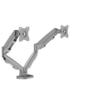 Dual Monitorarm Fellowes Eppa™, bis 39′ Gesamtbreite, VESA, dreh-/schwenk-/neig-/höhenverstellbar, silber Dual Monitorarm Fellowes Eppa™, bis 39′ Gesamtbreite, VESA, dreh-/schwenk-/neig-/höhenverstellbar, silber