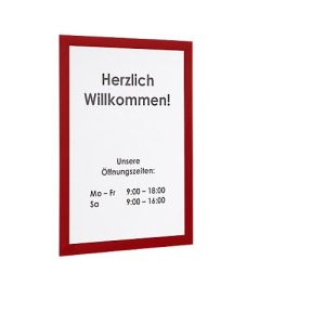 Durable Inforahmen Duraframe, DIN A4, 10 Stück, rot Durable Inforahmen Duraframe, DIN A4, 10 Stück, rot