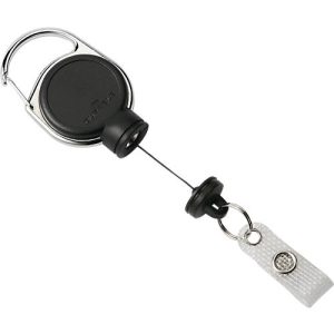 Durable Jojo Extra Strong, für schwere Kartenhalter o. Schlüssel, mit Clip, L 600 mm, schwarz Durable Jojo Extra Strong, für schwere Kartenhalter o. Schlüssel, mit Clip, L 600 mm, schwarz