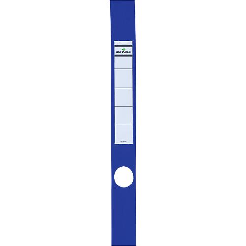 Durable Ordnerrückenschilder Ordofix, Rückenbreite 60 mm, selbstklebend, 10 Stück, blau
