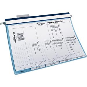 Durable Personalhefter, DIN A4, 5 Fächer, blau Durable Personalhefter, DIN A4, 5 Fächer, blau