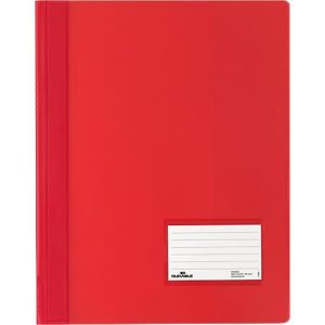 Durable Premium-Sichthefter, für DIN A4, Hart-PVC, 25 Stück, rot Durable Premium-Sichthefter, für DIN A4, Hart-PVC, 25 Stück, rot