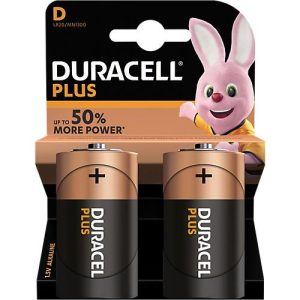 DURACELL® Batterie Plus, Mono D, 1,5 V, 2 Stück DURACELL® Batterie Plus, Mono D, 1,5 V, 2 Stück
