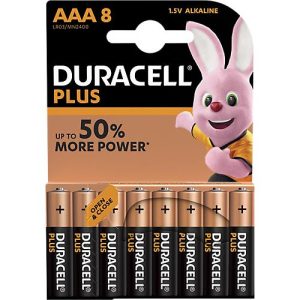 DURACELL® Batterien Plus, Micro AAA, 1,5 V, 8 Stück DURACELL® Batterien Plus, Micro AAA, 1,5 V, 8 Stück