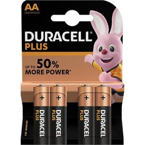 DURACELL® Batterien Plus, Mignon AA, 1,5 V, 4 Stück DURACELL® Batterien Plus, Mignon AA, 1,5 V, 4 Stück