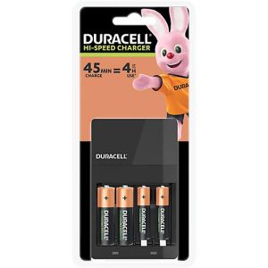 DURACELL CEF14 NiMH-Ladegerät, für AA- und AAA-Akkus, Auto-Abschaltung, inkl. je 2x Akkus, Mignon AA/Micro AAA DURACELL CEF14 NiMH-Ladegerät, für AA- und AAA-Akkus, Auto-Abschaltung, inkl. je 2x Akkus, Mignon AA/Micro AAA