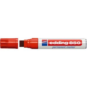 edding 850 Permanent Marker, Keilspitze 5-16 mm, rot, 5 Stück edding 850 Permanent Marker, Keilspitze 5-16 mm, rot, 5 Stück