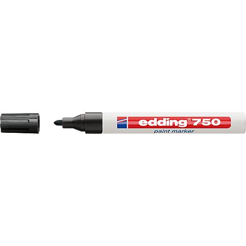 EDDING Lackmarker 750, 2-4 mm, schwarz, 1 Stück