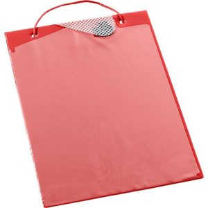EICHNER Auftragstasche Plus, Klettverschluss und Schlüsselfach, für DIN A4 Dokumente, rot, 10 Stück EICHNER Auftragstasche Plus, Klettverschluss und Schlüsselfach, für DIN A4 Dokumente, rot, 10 Stück