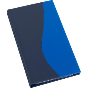 EICHNER Visitenkarten-Ringbuch Blue, für 200 Visitenkarten, 4 Ring-Mechanik, DIN A5 EICHNER Visitenkarten-Ringbuch Blue, für 200 Visitenkarten, 4 Ring-Mechanik, DIN A5