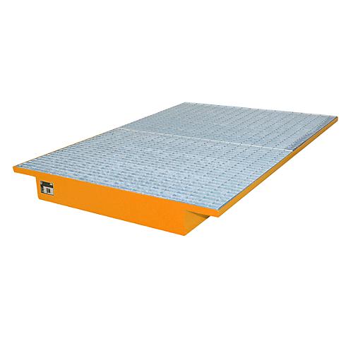Einhängewannen für Palettenregal Typ EHW 1800, orange RAL2000