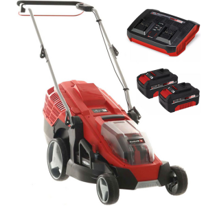 Einhell Akku-Rasenmäher GE-CM 36/43 Li – mit Starterset 2 Akkus 18V/4ah und Ladegerät Einhell Akku-Rasenmäher GE-CM 36/43 Li – mit Starterset 2 Akkus 18V/4ah und Ladegerät