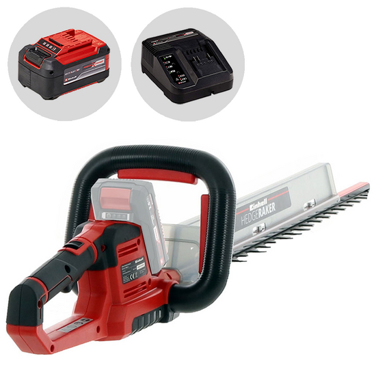 Einhell GE-CH 18/60 Li - Akku-Heckenschere 18V/5.2Ah - Messer 67 cm