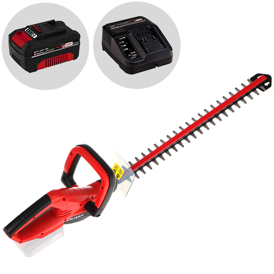 Einhell GE-CH 1846 Li PXC - Akku-Heckenschere 18V 4Ah - Schnittlänge 46 cm