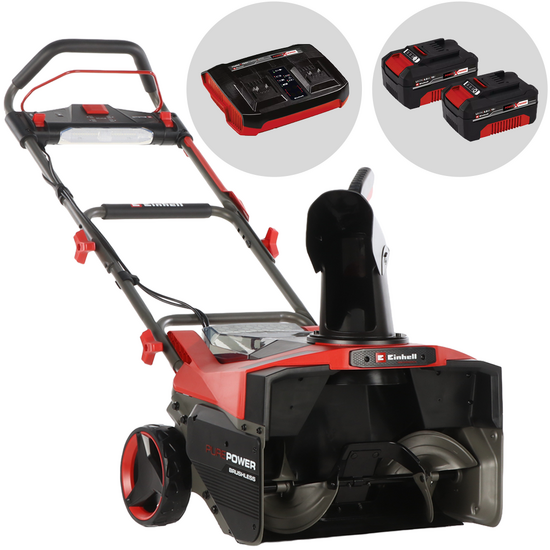 Einhell GP-ST 36/53 Li E BL - Akku-Schneefräse - 36V - 2x 18V 4Ah