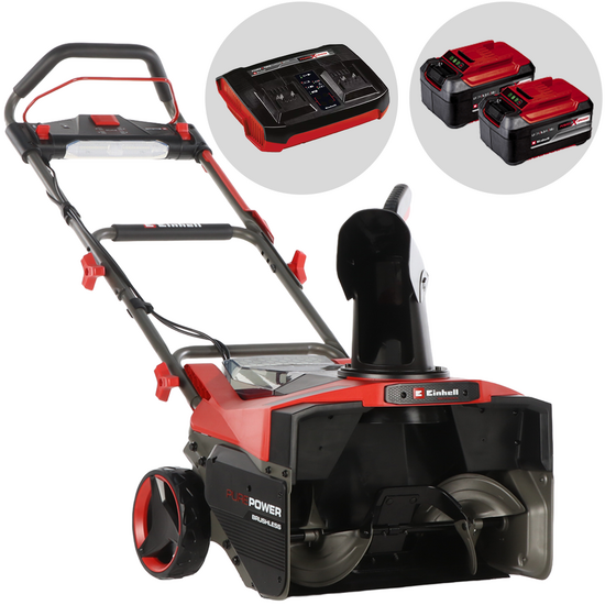 Einhell GP-ST 36/53 Li E BL - Akku-Schneefräse - 36V - 2x 18V 5.2Ah