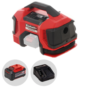 Einhell PRESSITO TE-AC 18/11 LiAC – Kompakter, batteriebetriebene, tragbare Kompressor – 5.2Ah 18V Einhell PRESSITO TE-AC 18/11 LiAC – Kompakter, batteriebetriebene, tragbare Kompressor – 5.2Ah 18V