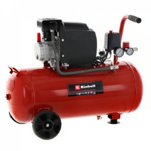 Einhell TC-AC 190/50/8 – Elektrischer Kompressor auf Wagen – Motor 2 PS – 50 lt Einhell TC-AC 190/50/8 – Elektrischer Kompressor auf Wagen – Motor 2 PS – 50 lt