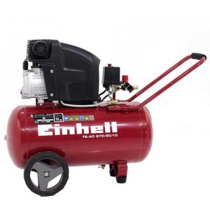 Einhell TE-AC 270/50/10 – Elektrischer Kompressor mit Wagen – Motor 2,5 PS – 50 Lt