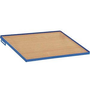 Einlegeboden aus Holz für Eurokastenwagen, 410 x 620 mm Einlegeboden aus Holz für Eurokastenwagen, 410 x 620 mm