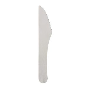 Einweg Besteck Papstar Pure, Messer, L 158 mm, biologisch abbaubar, aus FSC®-zertifiziertem Papier, weiß, 100 Stück Einweg Besteck Papstar Pure, Messer, L 158 mm, biologisch abbaubar, aus FSC®-zertifiziertem Papier, weiß, 100 Stück