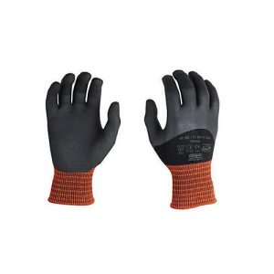 Elastan-Strickhandschuhe Oilatex, mit 3/4-Nitrilbeschichtung, flüssigkeitsdicht, 12 Paar, Größe M Elastan-Strickhandschuhe Oilatex, mit 3/4-Nitrilbeschichtung, flüssigkeitsdicht, 12 Paar, Größe M