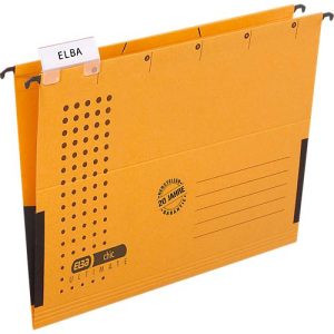 ELBA chic® ULTIMATE Hängetasche, für Formate bis DIN A4, Recyclingkarton, 25 Stück, gelb ELBA chic® ULTIMATE Hängetasche, für Formate bis DIN A4, Recyclingkarton, 25 Stück, gelb