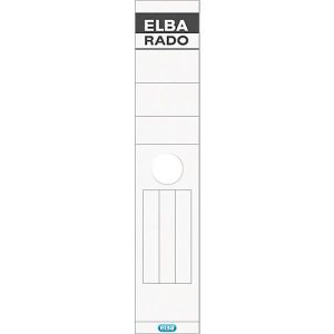 ELBA Rückenschilder für Hängeordner, Rückenbreite 50 mm, selbstklebend, 10 Stück