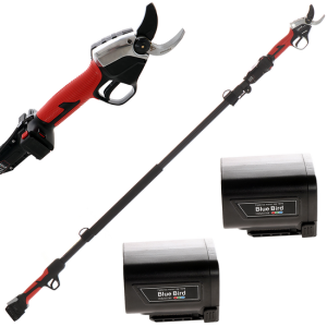 Elektrische Akku-Baumschere auf Verlängerungsschaft BlueBird PS 22-38 – 21.6V – 2.5 Ah Elektrische Akku-Baumschere auf Verlängerungsschaft BlueBird PS 22-38 – 21.6V – 2.5 Ah