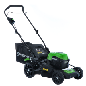 Elektrischer Akku-Rasenmäher Greenworks GD48LM46 48V – 46 cm – Akku 4Ah Elektrischer Akku-Rasenmäher Greenworks GD48LM46 48V – 46 cm – Akku 4Ah