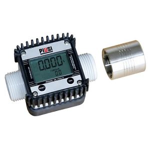 Elektrischer Durchflusszähler K24 für CEMO CUBE Tanks für AdBlue®, Kunststoff, 6-100 l/min, 1′ AG, mit Muffe 1′ Edelstahl Elektrischer Durchflusszähler K24 für CEMO CUBE Tanks für AdBlue®, Kunststoff, 6-100 l/min, 1′ AG, mit Muffe 1′ Edelstahl