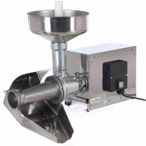 Elektro Tomatenpresse AE-SM5 INOX – 375 W – 0,5 PS Elektro Tomatenpresse AE-SM5 INOX – 375 W – 0,5 PS