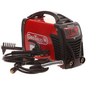 Elektroden-Schweißgerät Inverter mit Gleichstrom GeoTech WM-140 F – 140 A – mit Kit MMA Elektroden-Schweißgerät Inverter mit Gleichstrom GeoTech WM-140 F – 140 A – mit Kit MMA