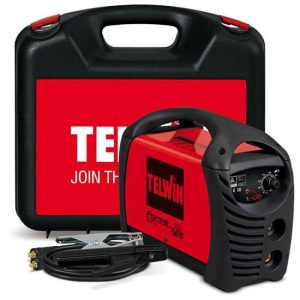 Elektroden-Schweißgerät Inverter mit Gleichstrom Telwin FORCE 165 – Leistung 150 A – Kit Elektroden-Schweißgerät Inverter mit Gleichstrom Telwin FORCE 165 – Leistung 150 A – Kit