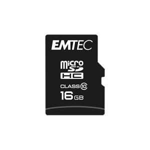 EMTEC – Flash-Speicherkarte – 16 GB – microSDHC EMTEC – Flash-Speicherkarte – 16 GB – microSDHC