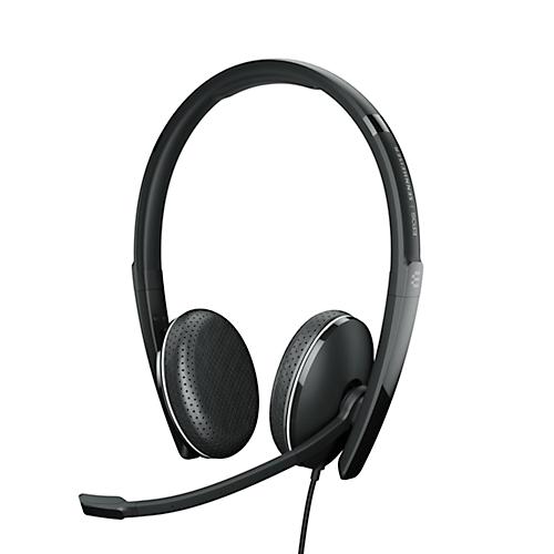 EPOS I SENNHEISER On-Ear ADAPT 165 USB II, USB A, 3,5-mm-Klinkenstecker, binaural, faltbar, UC-optimiert, schwarz