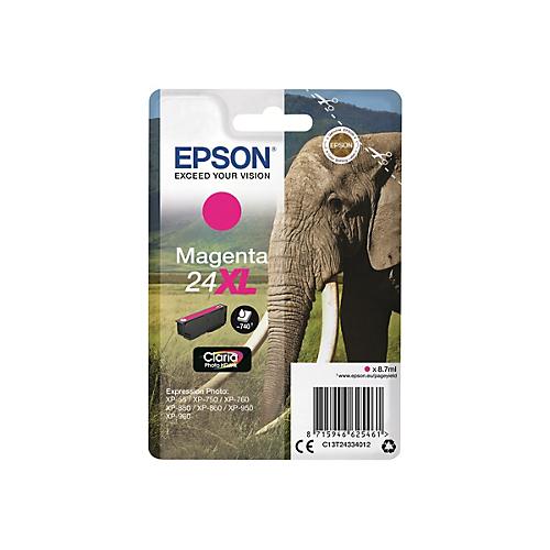 Epson 24XL - XL - Magenta - original - Tintenpatrone