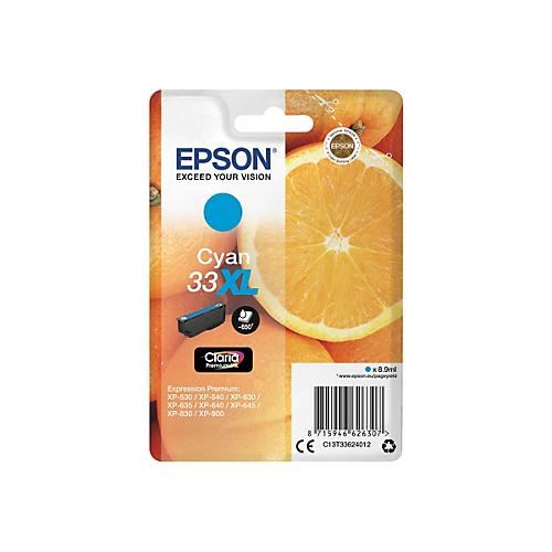 Epson 33XL - XL - Cyan - original - Tintenpatrone