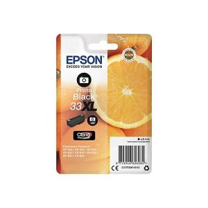 Epson 33XL – XL – Photo schwarz – original – Tintenpatrone