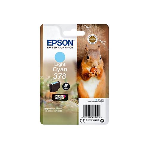 Epson 378 - hell Cyan - original - Tintenpatrone