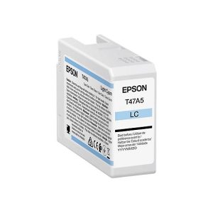 Epson T47A5 – hell Cyan – original – Tintenpatrone