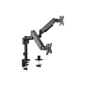 equip – Befestigungskit (Klemmmontagesockel, Tischplattenbohrung, Schrauben, 2 Arme) – Gasfeder – für 2 LCD-Displays / Curved LCD-Displays – Kunststoff, stainless steel – Schwarz equip – Befestigungskit (Klemmmontagesockel, Tischplattenbohrung, Schrauben, 2 Arme) – Gasfeder – für 2 LCD-Displays / Curved LCD-Displays – Kunststoff, stainless steel – Schwarz