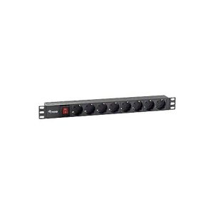 equip pro – Stromverteilungseinheit – Wechselstrom 220-240 V – 3.5 kW – Ausgangsanschlüsse: 8 – 1U equip pro – Stromverteilungseinheit – Wechselstrom 220-240 V – 3.5 kW – Ausgangsanschlüsse: 8 – 1U