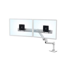 Ergotron Direkt-Schreibtischarm LX Dual, f. 2 Monitore, m. Tischklemme, bis 10 kg Ergotron Direkt-Schreibtischarm LX Dual, f. 2 Monitore, m. Tischklemme, bis 10 kg
