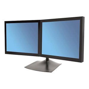 Ergotron DS100 – Aufstellung – horizontal – für 2 LCD-Displays – Aluminium, Stahl – Schwarz Ergotron DS100 – Aufstellung – horizontal – für 2 LCD-Displays – Aluminium, Stahl – Schwarz