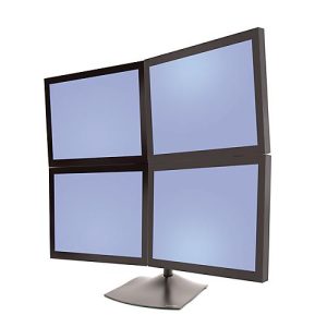 Ergotron DS100 Standfuß für 4 Monitore Ergotron DS100 Standfuß für 4 Monitore
