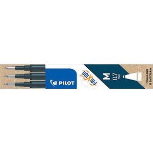 Ersatzminen PILOT, für Tintenroller FRIXION, 0,4 mm Strichstärke, radierbar, 3 Stück, blauschwarz Ersatzminen PILOT, für Tintenroller FRIXION, 0,4 mm Strichstärke, radierbar, 3 Stück, blauschwarz