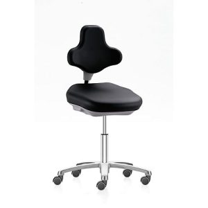 ESD-Labordrehstuhl 9103E, Integralschaumpolster schwarz ESD-Labordrehstuhl 9103E, Integralschaumpolster schwarz